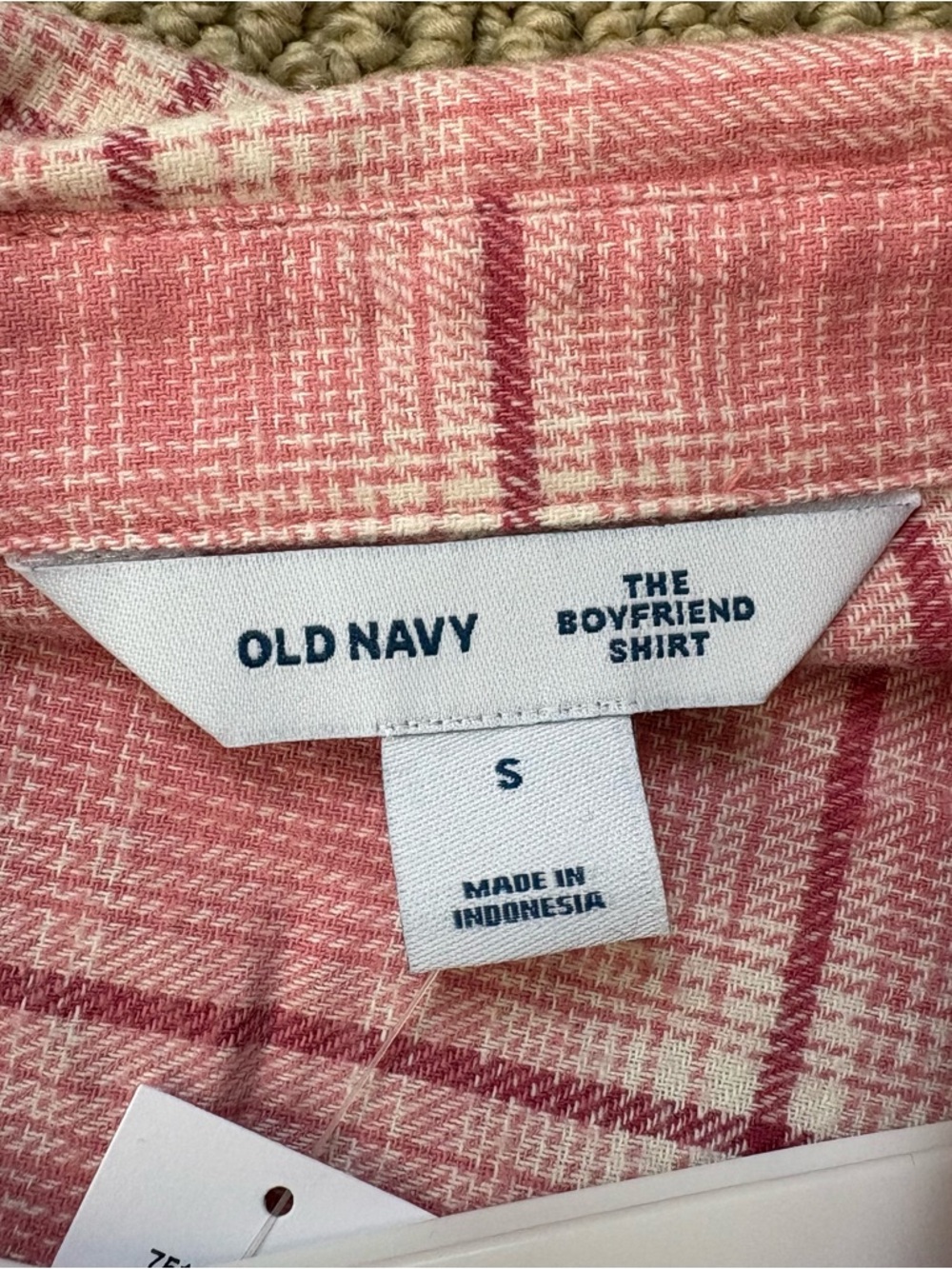 Old Navy Boyfriend Flannel - Picture 3 of 5